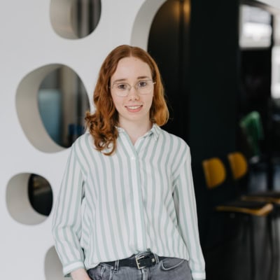 Portrait von unserem Azubi Jenny