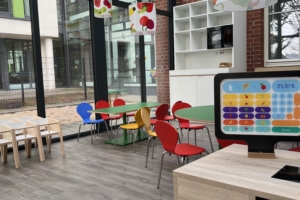 Der Wintergarten in der Kita kinderzimmer am Stadtpark in Hamburg Barmbek Nord